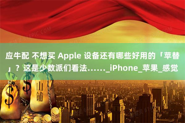 应牛配 不想买 Apple 设备还有哪些好用的「苹替」？这是少数派们看法……_iPhone_苹果_感觉